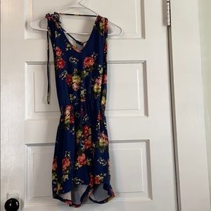 Patterned romper